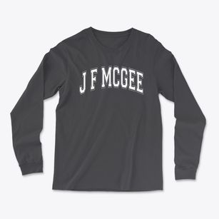 J F Mcgee Elementary School Varsity Arch Light Soft Long Sleeve T-Shirt
