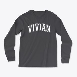 Vivian Elementary School Varsity Arch Light Soft Long Sleeve T-Shirt