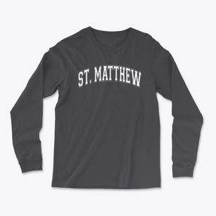 Saint Matthew School Varsity Arch Light Soft Long Sleeve T-Shirt