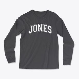Jones Elementary Middle School Varsity Arch Light Soft Long Sleeve T-Shirt
