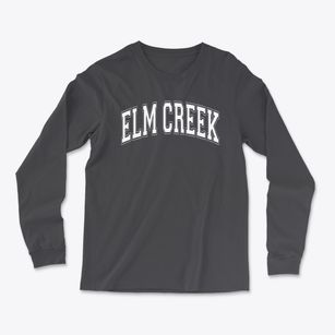 Elm Creek Elementary School Varsity Arch Light Soft Long Sleeve T-Shirt