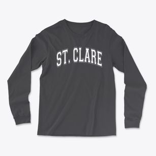 Saint Clare School Varsity Arch Light Soft Long Sleeve T-Shirt