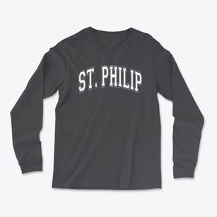 Saint Philip The Apostle School Varsity Arch Light Soft Long Sleeve T-Shirt