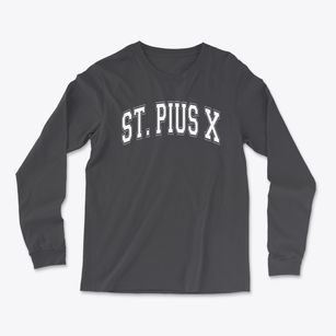 Saint Pius X School Varsity Arch Light Soft Long Sleeve T-Shirt