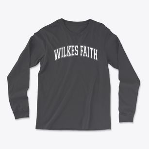 Wilkes Faith Academy Varsity Arch Light Soft Long Sleeve T-Shirt