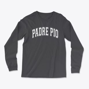Padre Pio Academy Varsity Arch Light Soft Long Sleeve T-Shirt