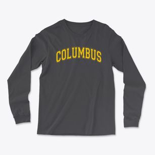 Columbus Middle School Varsity Arch Light Soft Long Sleeve T-Shirt