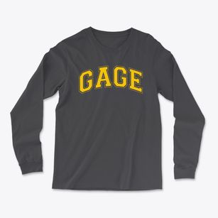Gage Public School Varsity Arch Light Soft Long Sleeve T-Shirt