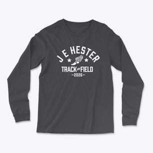 J E Hester Primary School Track and Field Light Soft Long Sleeve T-Shirt