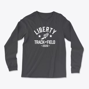 Liberty High School Track and Field Light Soft Long Sleeve T-Shirt