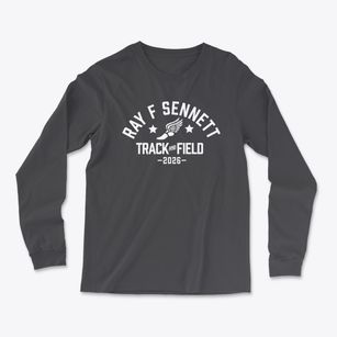 Ray F Sennett Middle School Track and Field Light Soft Long Sleeve T-Shirt