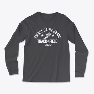 Christ Saint Johns Lutheran School Track and Field Light Soft Long Sleeve T-Shirt