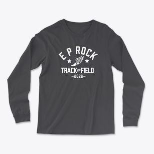 E P Rock Elementary School Track and Field Light Soft Long Sleeve T-Shirt