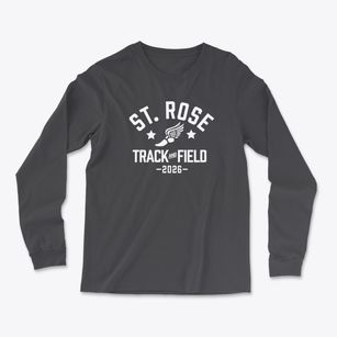Saint Rose School Track and Field Light Soft Long Sleeve T-Shirt