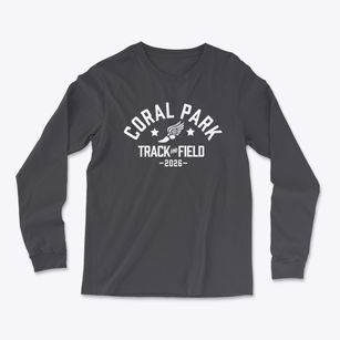 Coral Park Elementary School Track and Field Light Soft Long Sleeve T-Shirt