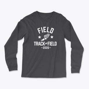 Field Elementary School Track and Field Light Soft Long Sleeve T-Shirt