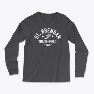 Saint Brendan School Track and Field Light Soft Long Sleeve T-Shirt