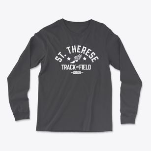 Saint Therese School Track and Field Light Soft Long Sleeve T-Shirt