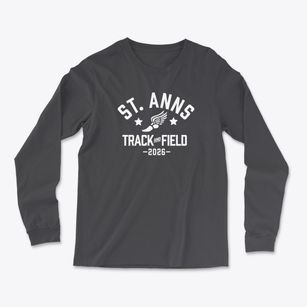 Saint Anns School Track and Field Light Soft Long Sleeve T-Shirt