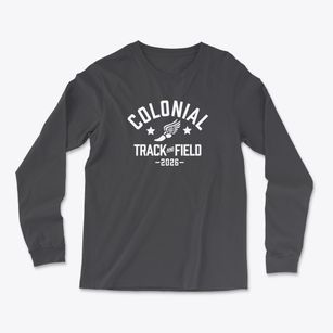 Colonial Middle School Track and Field Light Soft Long Sleeve T-Shirt