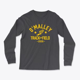 O'malley Elementary School Track and Field Light Soft Long Sleeve T-Shirt
