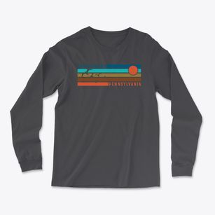 Springmont Pennsylvania Blissful Sunset Light Soft Long Sleeve T-Shirt