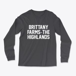 Brittany Farms-the Highlands Pennsylvania Classic Block Light Soft Long Sleeve T-Shirt