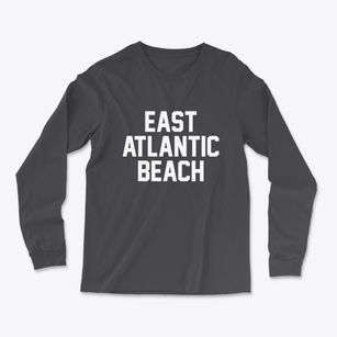 East Atlantic Beach New York Classic Block Light Soft Long Sleeve T-Shirt