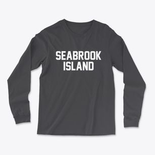 Seabrook Island South Carolina Classic Block Light Soft Long Sleeve T-Shirt