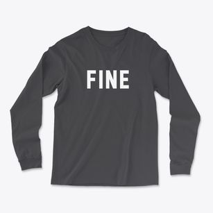 Fine New York Classic Block Light Soft Long Sleeve T-Shirt