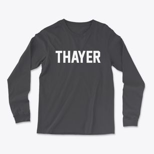 Thayer Kansas Classic Block Light Soft Long Sleeve T-Shirt