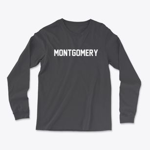 Montgomery Michigan Classic Block Light Soft Long Sleeve T-Shirt
