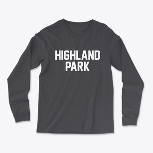 Highland Park Florida Classic Block Light Soft Long Sleeve T-Shirt