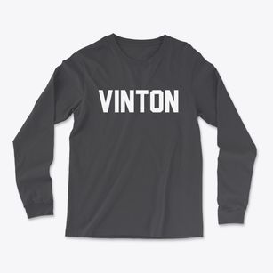 Vinton Ohio Classic Block Light Soft Long Sleeve T-Shirt