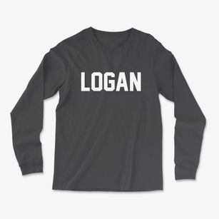Logan North Dakota Classic Block Light Soft Long Sleeve T-Shirt
