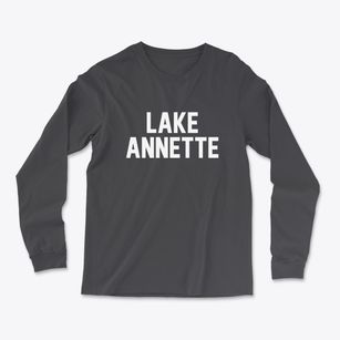 Lake Annette Missouri Classic Block Light Soft Long Sleeve T-Shirt