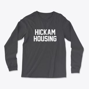Hickam Housing Hawaii Classic Block Light Soft Long Sleeve T-Shirt