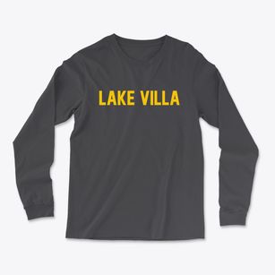 Lake Villa Illinois Classic Block Light Soft Long Sleeve T-Shirt