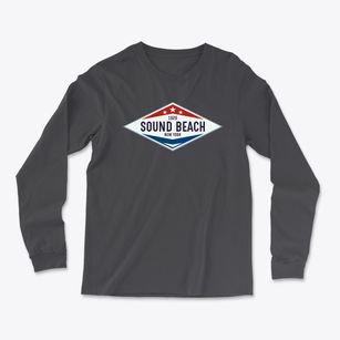 Sound Beach New York Diamond Star Light Soft Long Sleeve T-Shirt