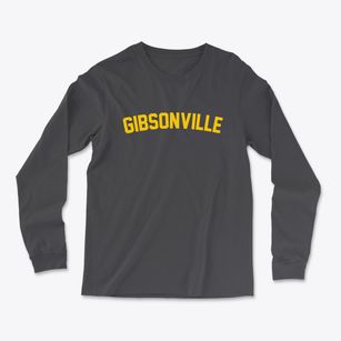 Gibsonville North Carolina Classic Curve Light Soft Long Sleeve T-Shirt
