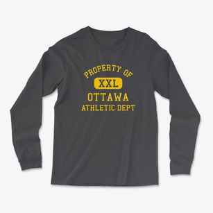 Ottawa Illinois Athletic Dept Light Soft Long Sleeve T-Shirt