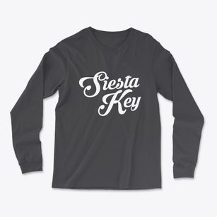 Siesta Key Florida Vintage Team Light Soft Long Sleeve T-Shirt