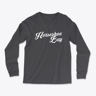 Horseshoe Bay Texas Vintage Team Light Soft Long Sleeve T-Shirt