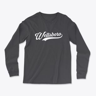 Wellsboro Pennsylvania Vintage Team Light Soft Long Sleeve T-Shirt