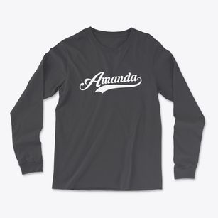 Amanda Ohio Vintage Team Light Soft Long Sleeve T-Shirt