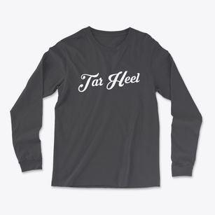 Tar Heel North Carolina Vintage Team Light Soft Long Sleeve T-Shirt