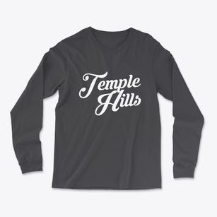 Temple Hills Maryland Vintage Team Light Soft Long Sleeve T-Shirt