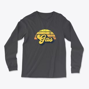 Gas Kansas Sublime Sunset Light Soft Long Sleeve T-Shirt
