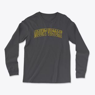 Mount Victory Ohio Trendy Block Light Soft Long Sleeve T-Shirt
