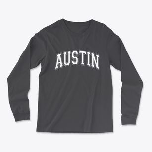 Austin Pennsylvania Varsity Light Soft Long Sleeve T-Shirt